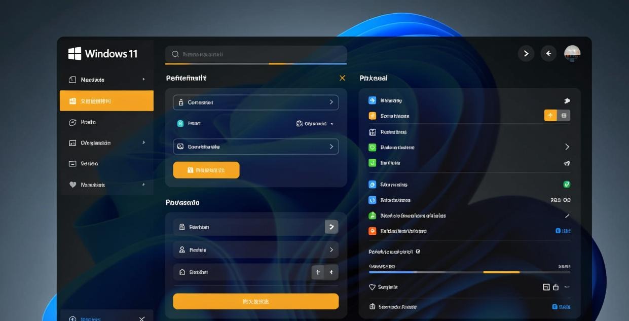 First-time setup screen