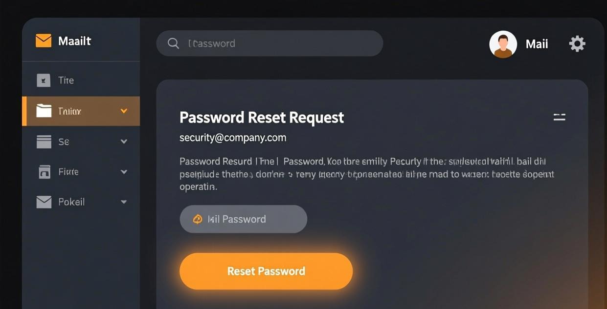 Account settings interface