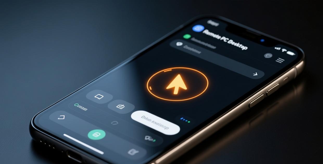 Mobile remote control in action